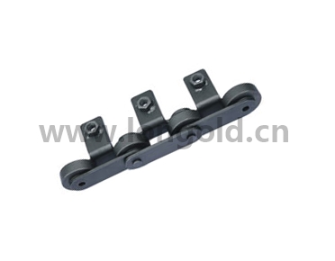 帶沖壓螺母A2-NM附件的雙倍節距鏈條